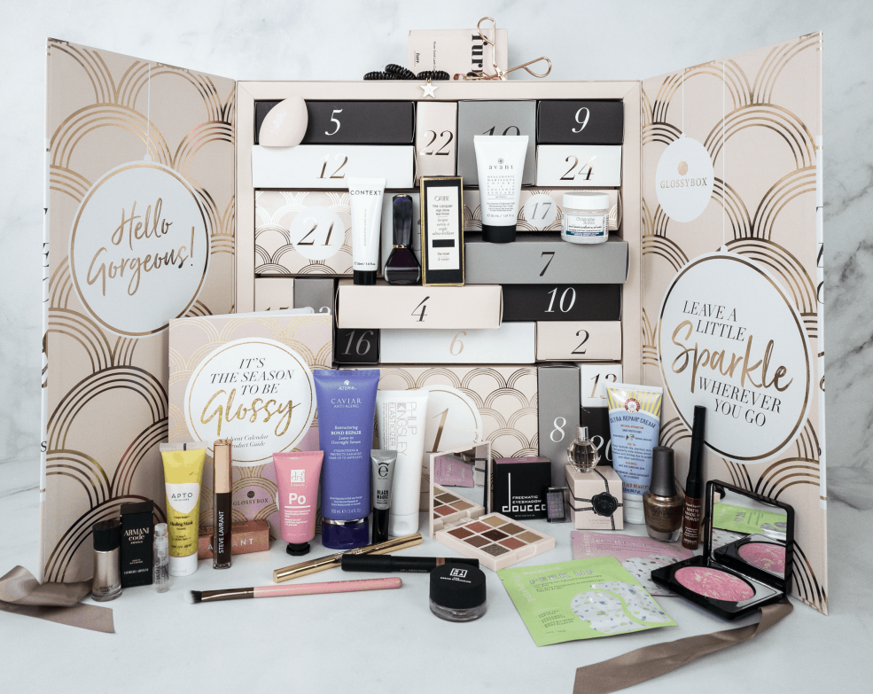 2019 GLOSSYBOX Advent Calendar Available Now + Full Spoilers! hello