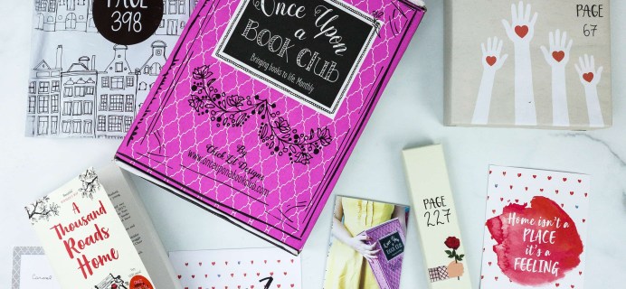 Once Upon a Book Club September 2019 Subscription Box Review + Coupon – Adult Box