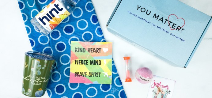 You Matter Box September 2019 Subscription Box Review