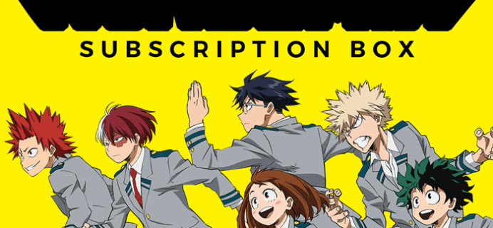 Newest Subscription Boxes: My Hero Academia Subscription Box from Culturefly Coming Soon!