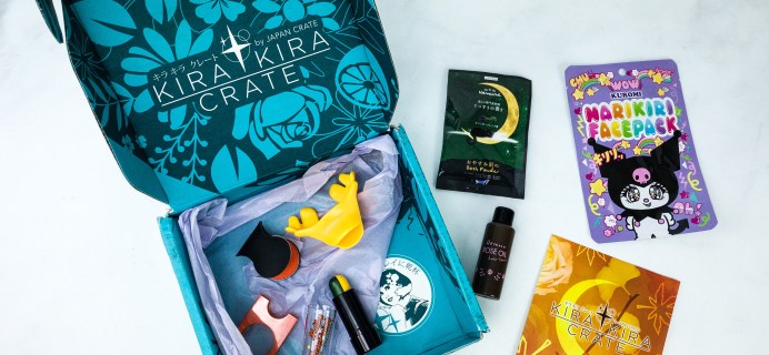 Kira Kira Crate October 2019 Subscription Box Review + Coupon