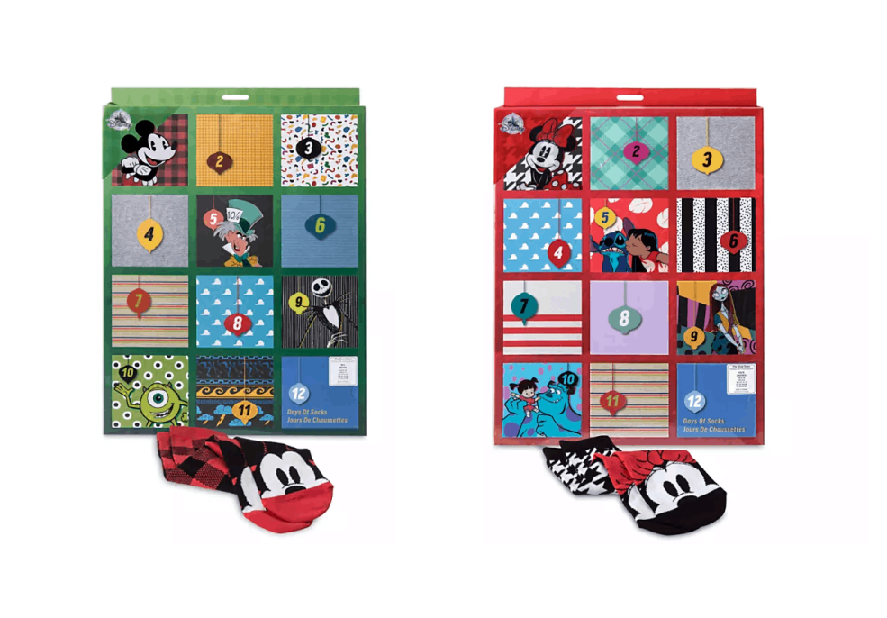 shopDisney 2019 Disney Socks Advent Calendars Now Available! hello