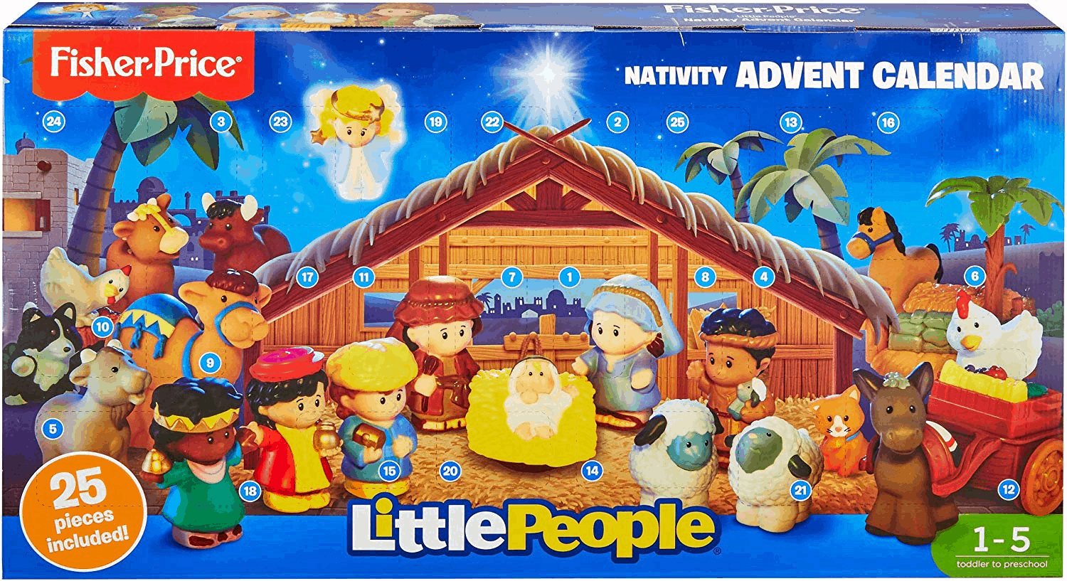 Little People Nativity Advent Calendar 24.99 TODAY ONLY