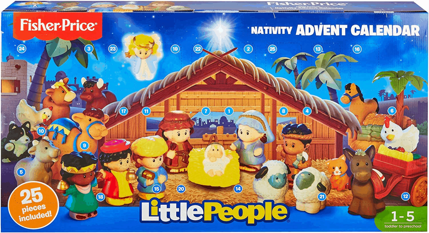 Little People Nativity Advent Calendar $24 99 TODAY ONLY Hello