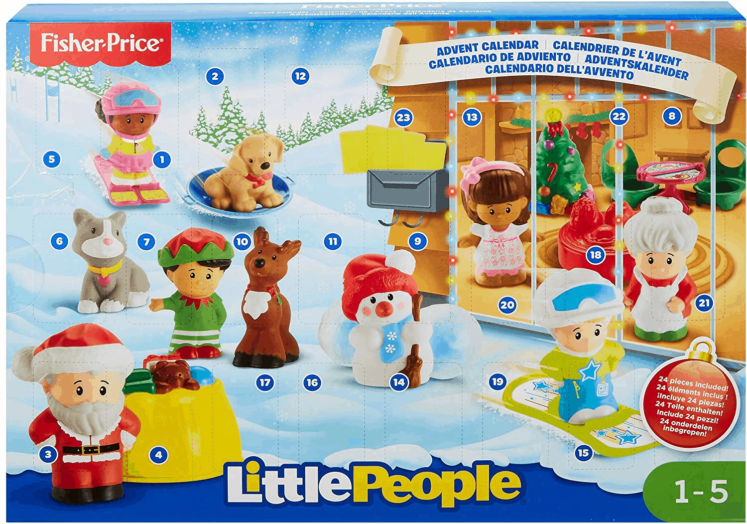Details about   #24 DRUMMER for Fisher Price Little People NATIVITY ADVENT CALENDAR Replacement 
