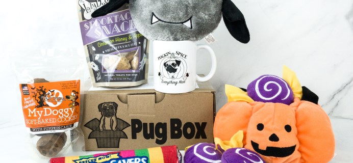 Pug Box September 2019 Subscription Box Review + Coupon!