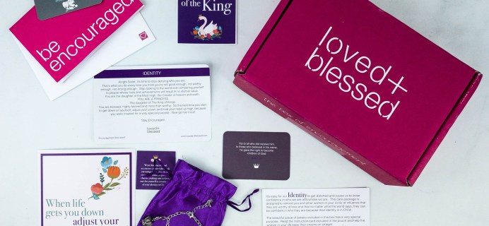 Loved+Blessed October 2019 Subscription Box Review + Coupon