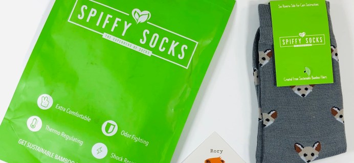 Spiffy Socks October 2019 Subscription Box Review  + Coupon