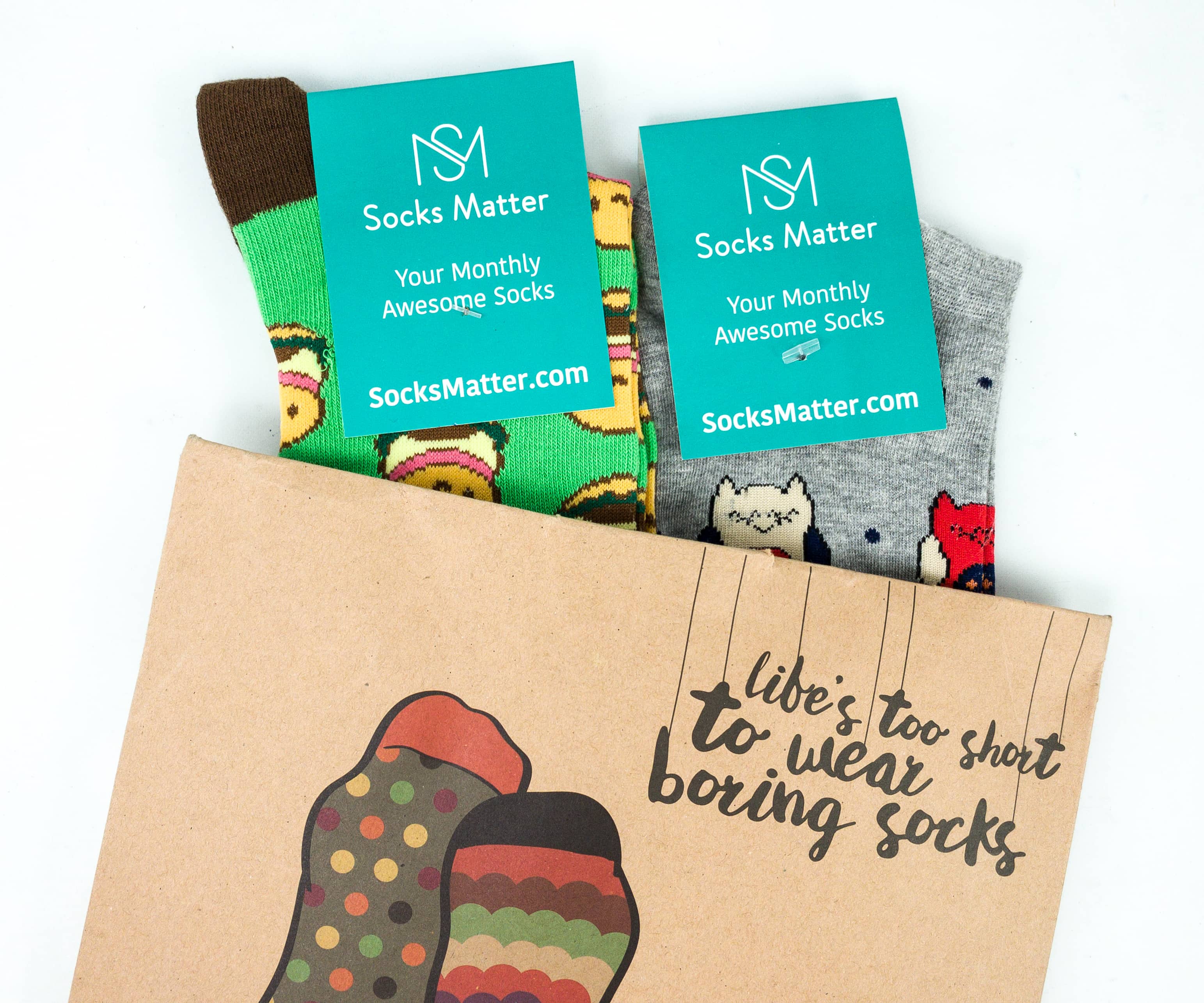 Socks Matter September 2019 Subscription Box Review + Coupon Hello Subscription