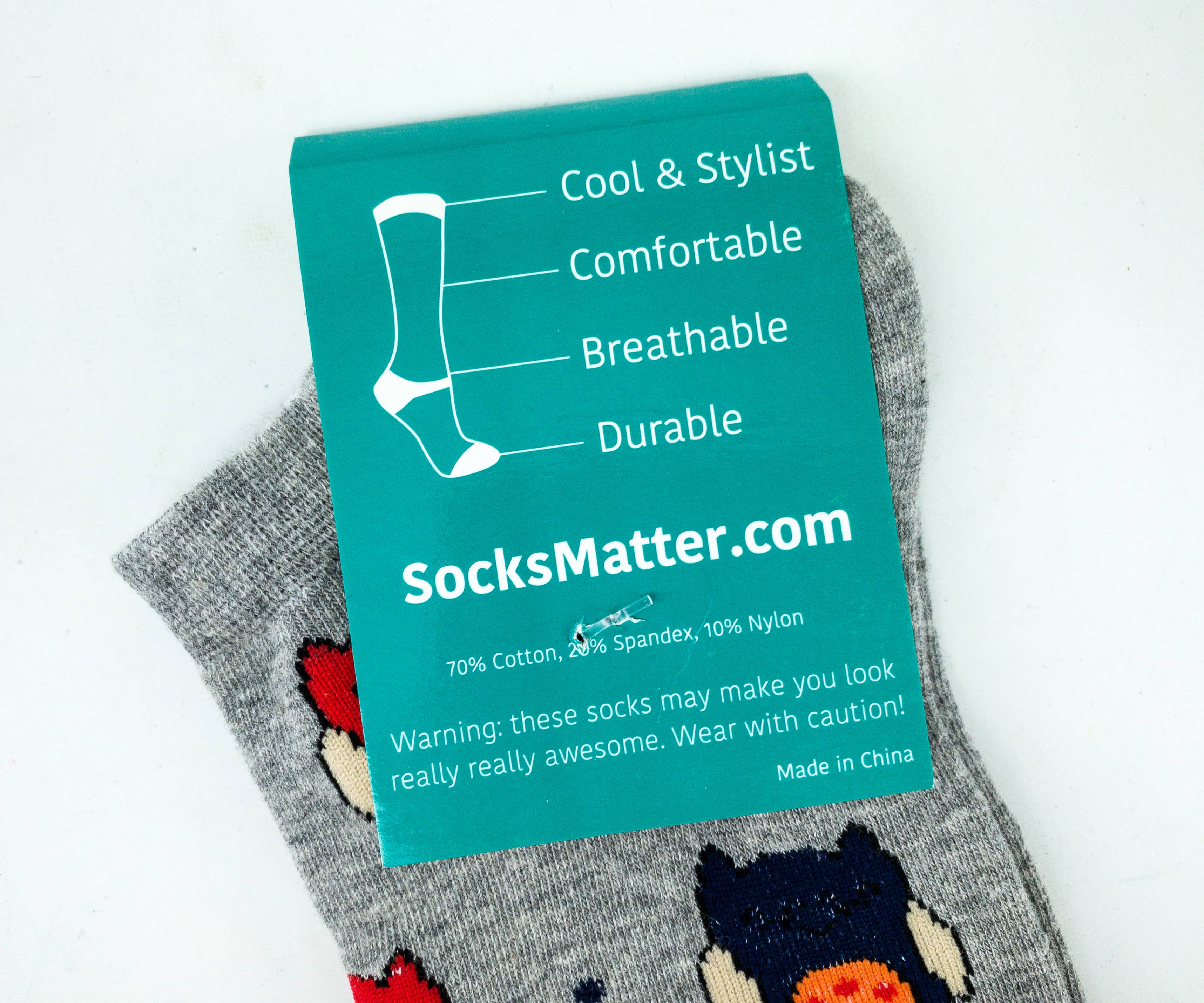 Socks Matter September 2019 Subscription Box Review + Coupon Hello Subscription