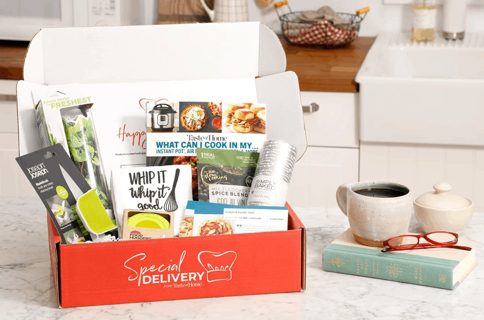 New Subscription Boxes Special Delivery From Taste Of Home Available 