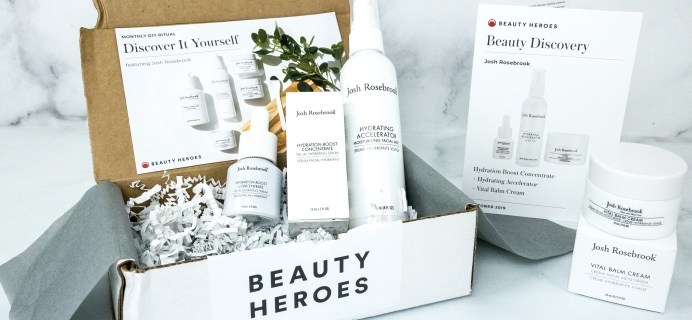 Beauty Heroes October 2019 Subscription Box Review