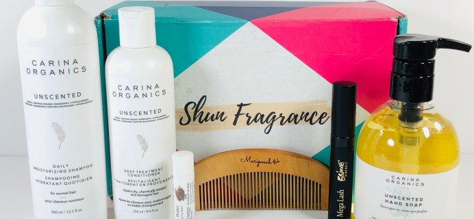 Shun Fragrance October 2019 Subscription Box Review + Coupon