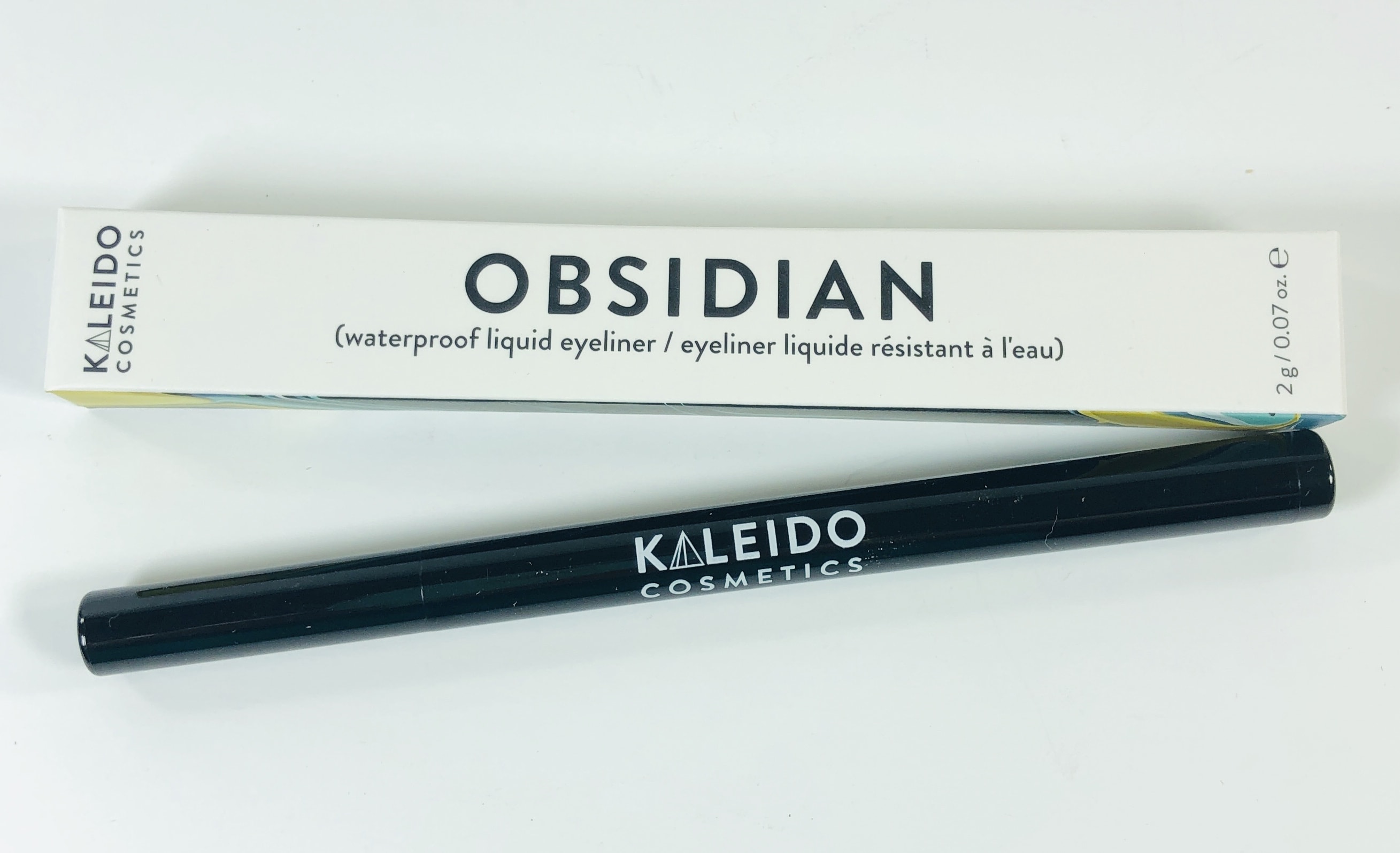 kaleido cosmetics obsidian waterproof liquid eyeliner