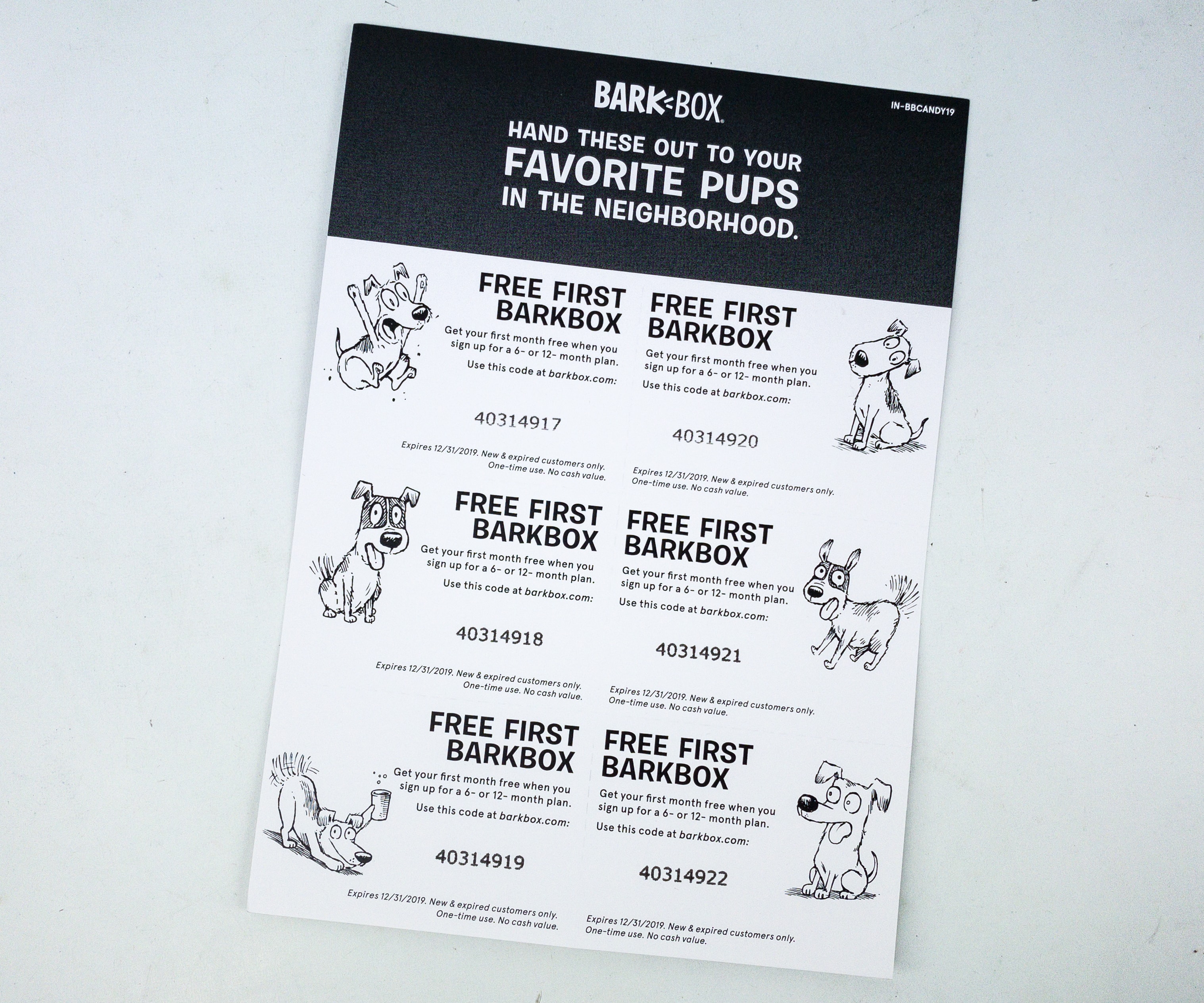 Barkbox October 2019 Subscription Box Review + Coupon Large Dog