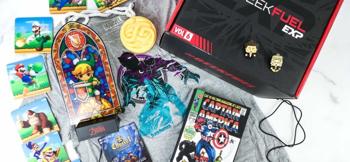 Geek Fuel EXP Fall 2019 Subscription Box Review – Volume 6