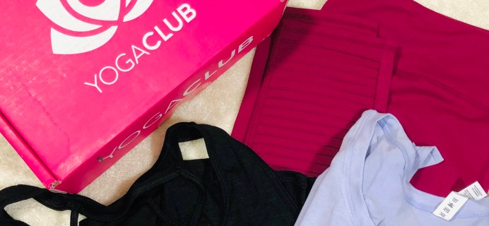 YogaClub Subscription Box Review + Coupon – October 2019 Plus Size