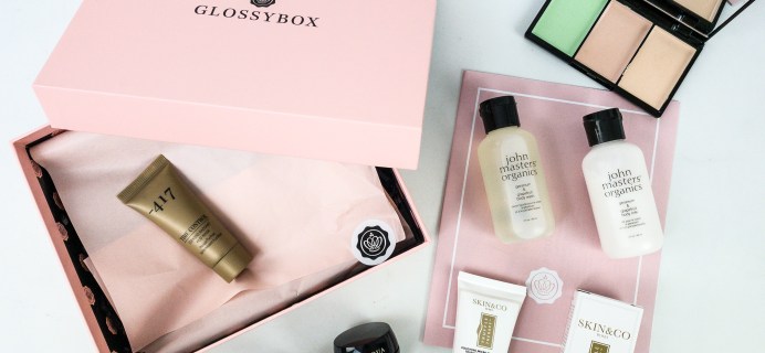 GLOSSYBOX October 2019 Subscription Box Review + Coupon