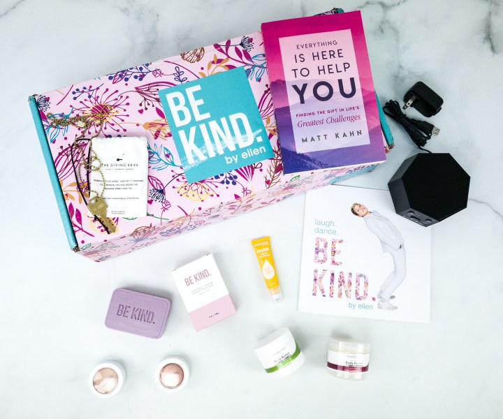 BE KIND by Ellen Box Fall 2019 Subscription Box Review - hello subscription