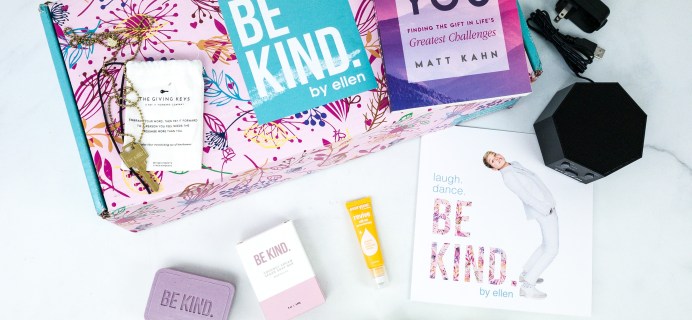 BE KIND by Ellen Box Fall 2019 Subscription Box Review