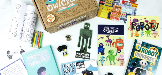 OwlCrate Jr. October 2019 Box Review & Coupon