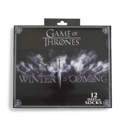 New 2019 Game of Thrones Socks Advent Calendar Available Now!