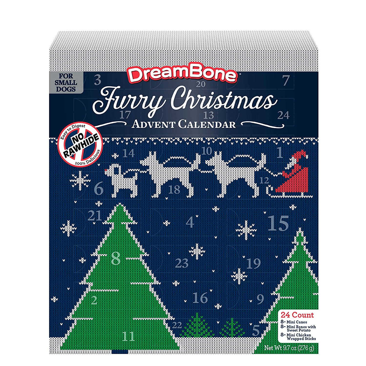 2019 DreamBone Furry Christmas Advent Calendar for Dogs Available Now