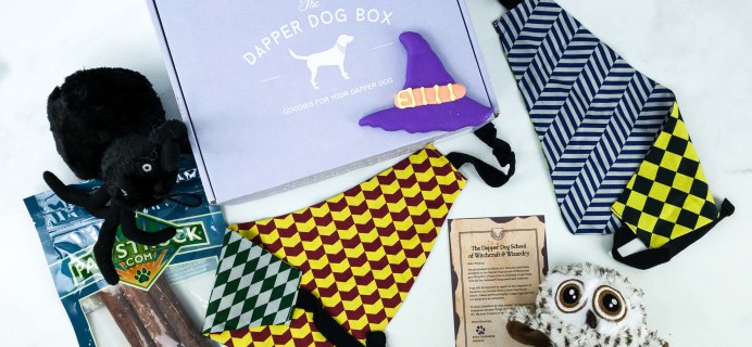 The Dapper Dog Box October 2019 Subscription Box Review + Coupon