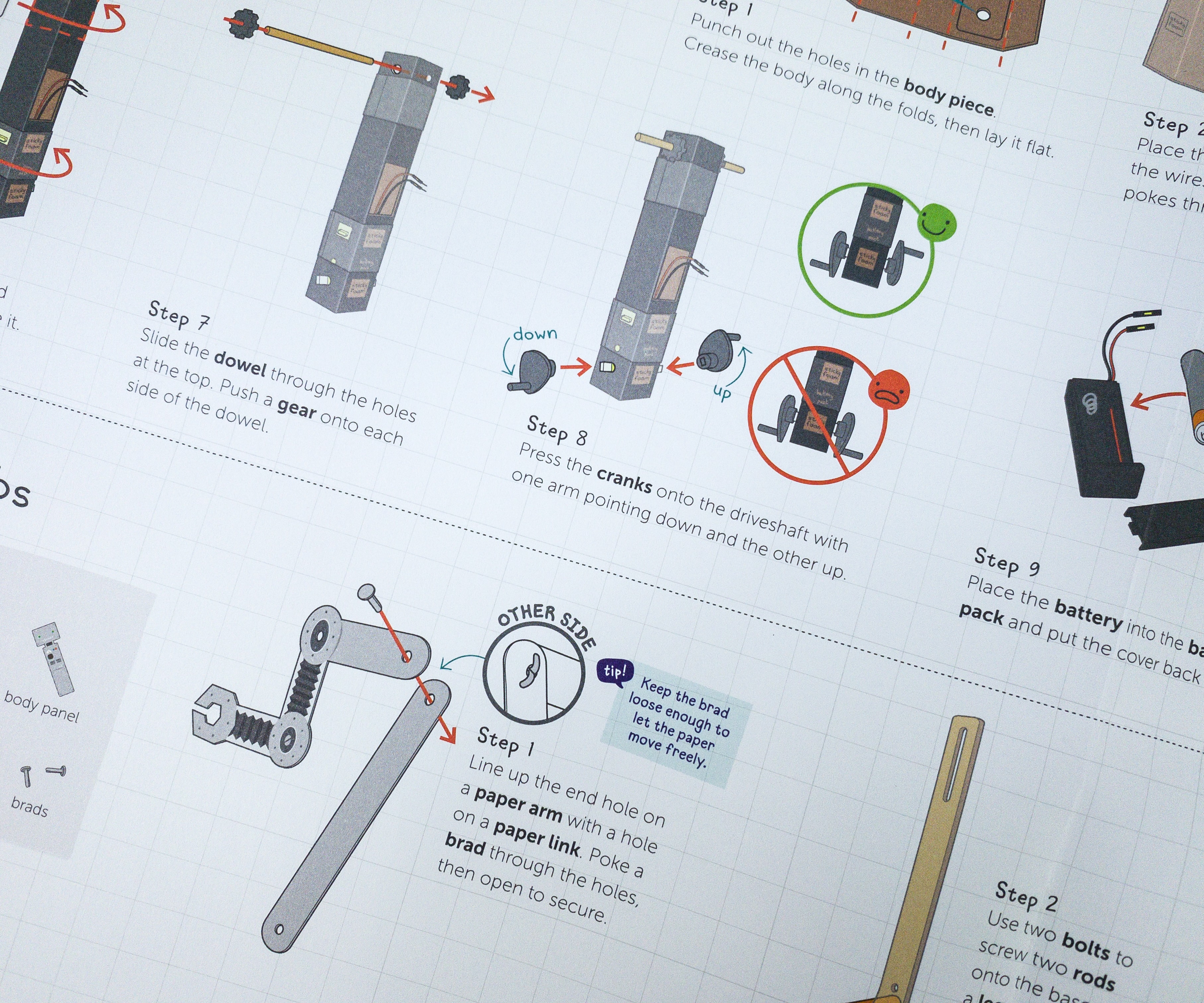 KiwiCo Tinker Crate Review & Coupon - WALKING ROBOT - hello subscription