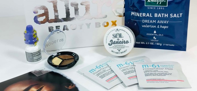 Allure Beauty Box October 2019 Subscription Box Review & Coupon