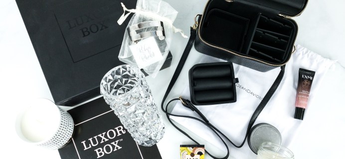 Luxor Box October 2019 Subscription Box Review