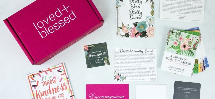 Loved+Blessed November 2019 Subscription Box Review + Coupon