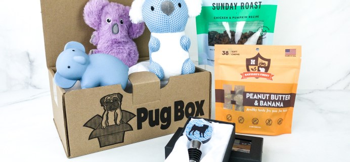 Pug Box October 2019 Subscription Box Review + Coupon!