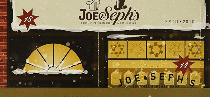 2019 Joe & Seph’s Gourmet Popcorn Advent Calendar Available Now + Full Spoilers! {UK}