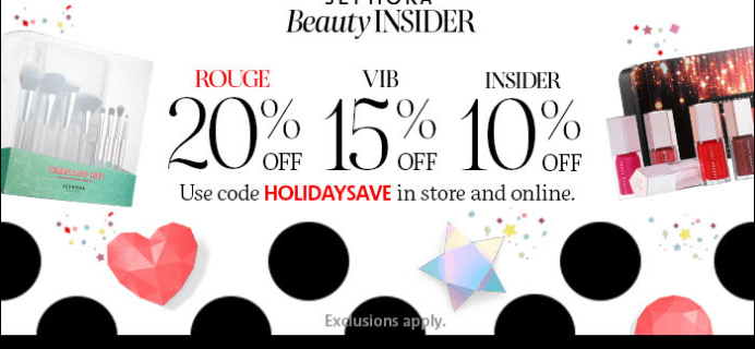 Sephora Holiday Sale: Get Up To 20% Off!
