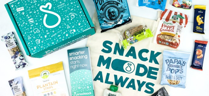 SnackSack October 2019 Subscription Box Review & Coupon – Classic