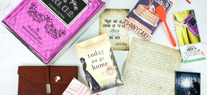 Once Upon a Book Club October 2019 Subscription Box Review + Coupon – Adult Box