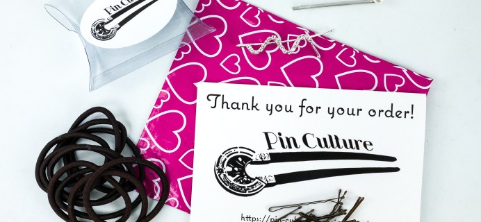 Pin Culture Subscription Box Review + Coupon  – Bobby Pins and Hair Ties Box