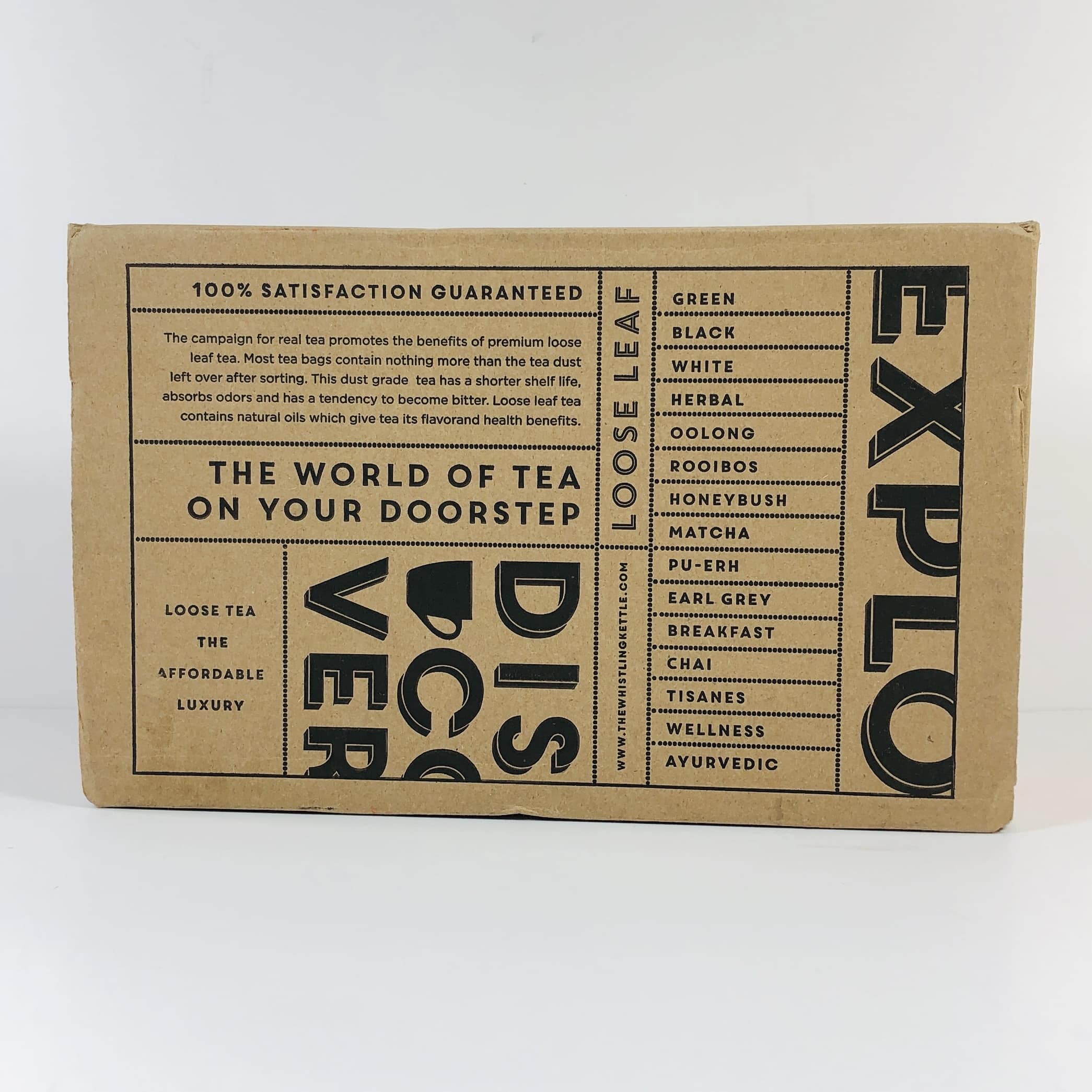 Whistling Kettle Tea of The Month November 2019 Subscription Box Review Hello Subscription