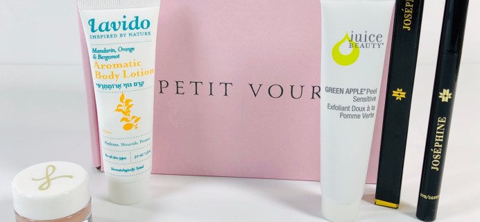 Petit Vour November 2019 Subscription Box Review & Coupon