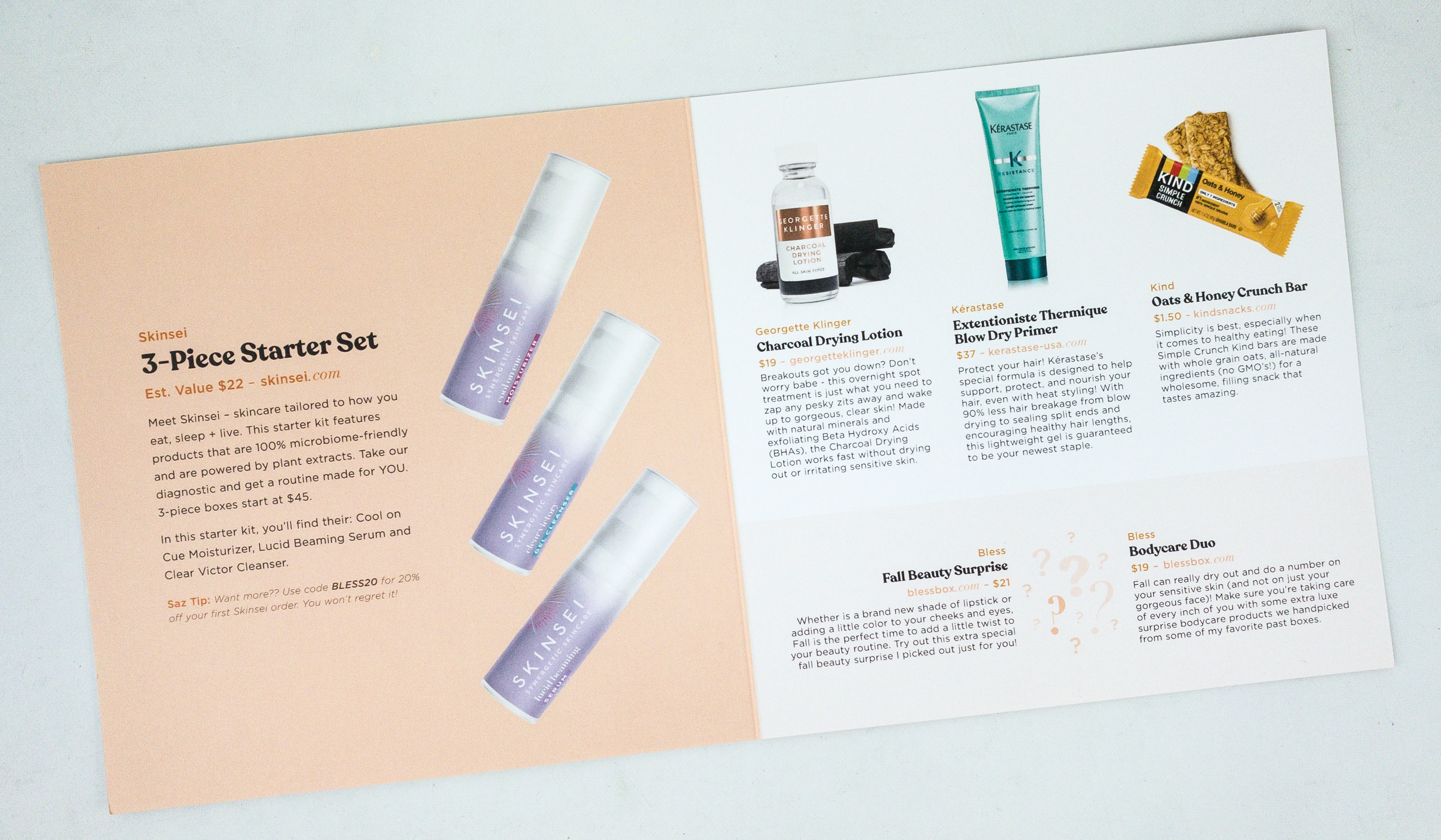 Bless Box October 2019 Subscription Box Review & Coupon Hello