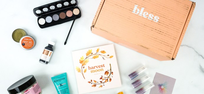 Bless Box October 2019 Subscription Box Review & Coupon
