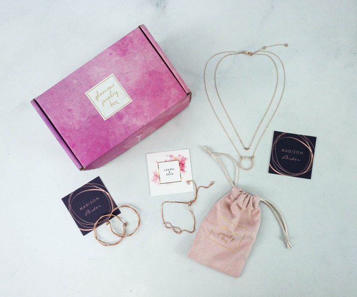 Glamour Jewelry Box October 2019 Subscription Box Review + Coupon