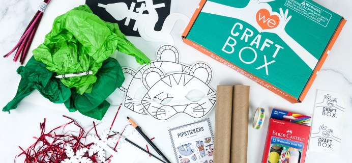 We Craft Box November 2019 Subscription Box Review + Coupons!