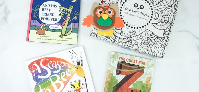 Owl Post Books Imagination Box November 2019 Subscription Box Review