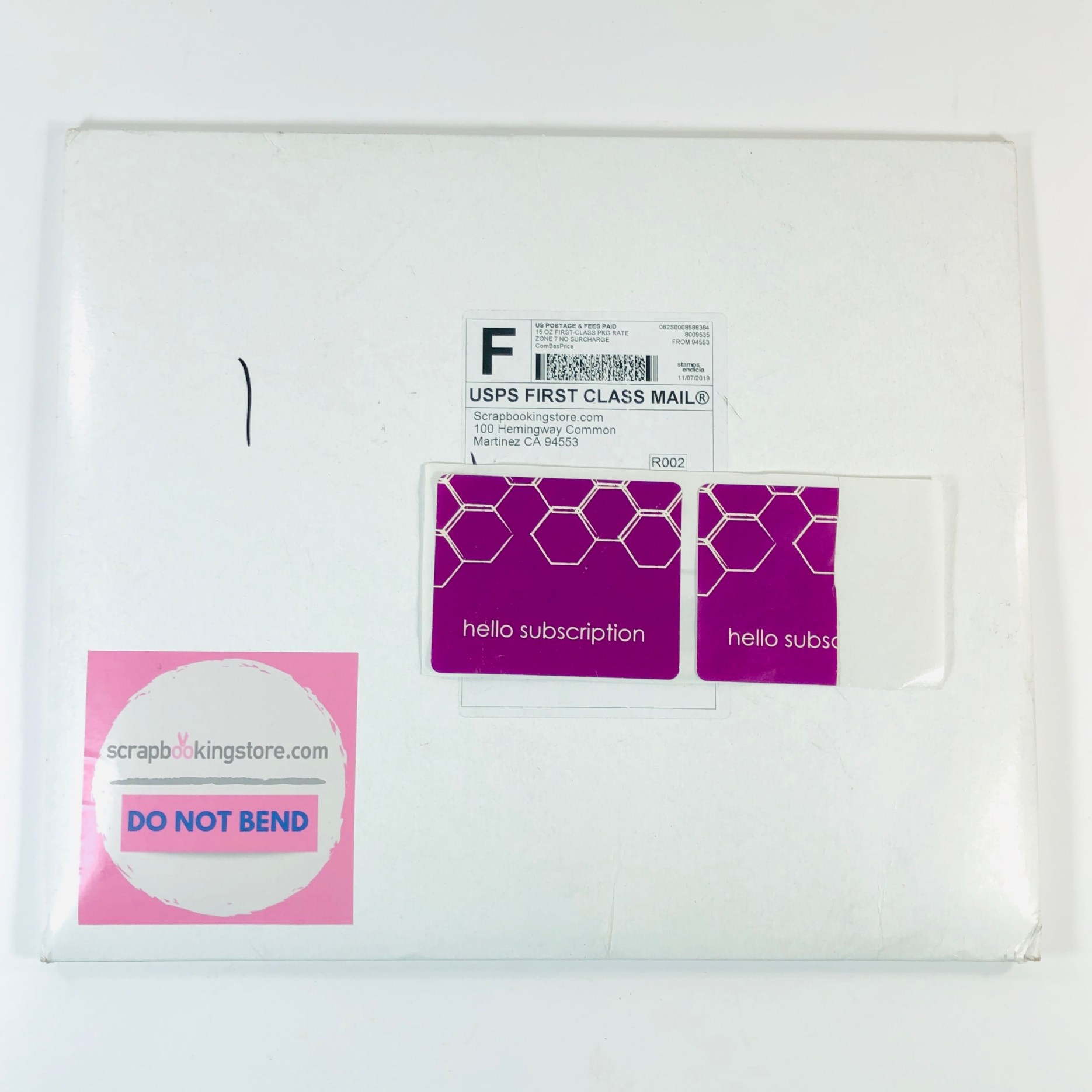 Scrapbooking Store November 2019 Subscription Box Review Hello