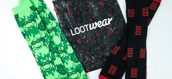 Loot Socks by Loot Crate June 2019 Subscription Box Review & Coupon