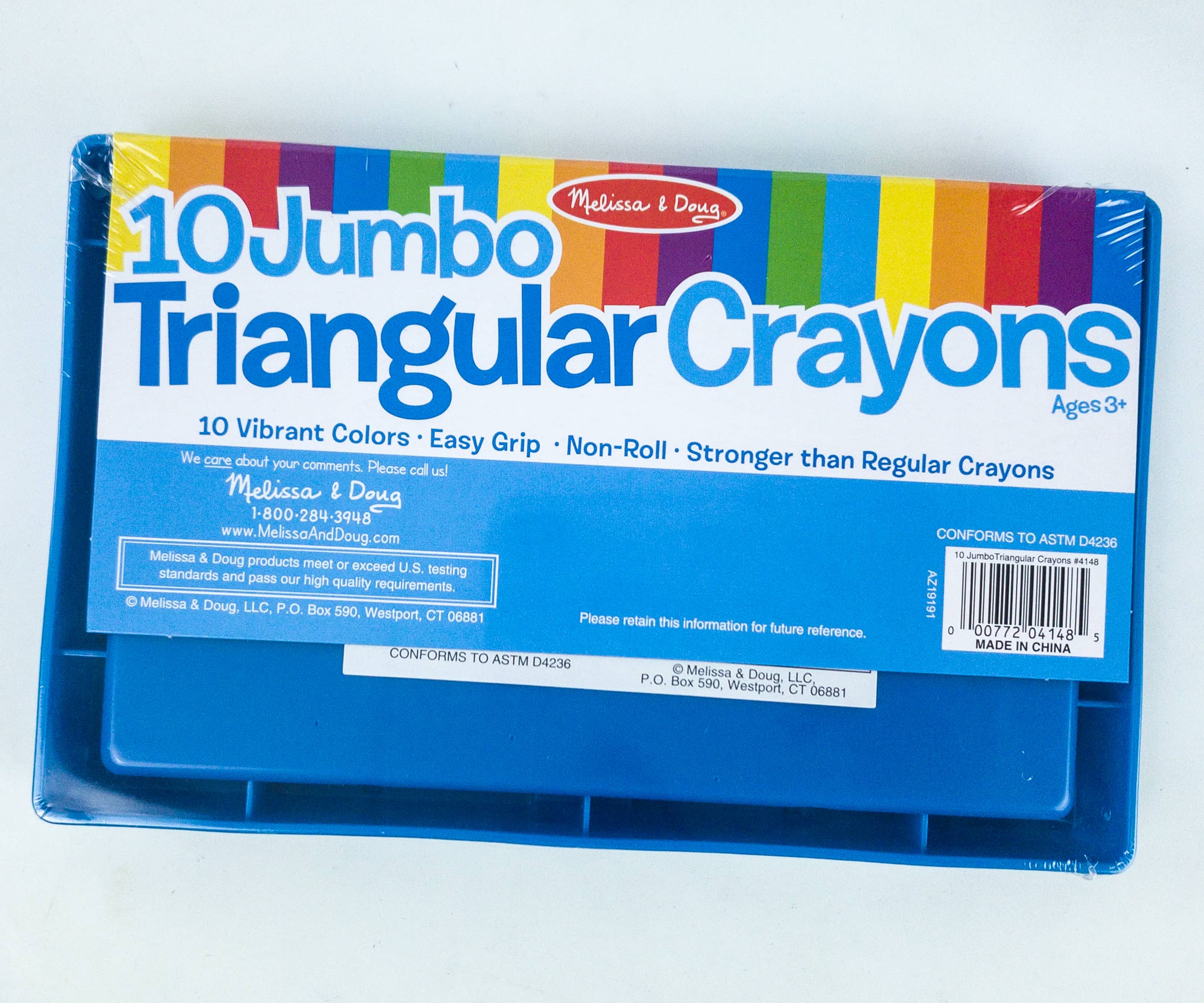 Melissa & Doug Triangular and Jumbo Triangular Crayons Review