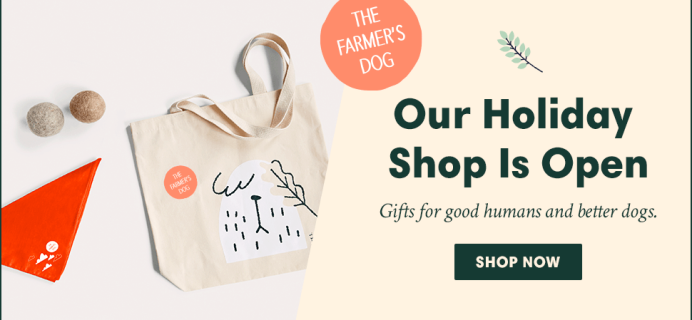 The Farmer’s Dog Holiday Gifts Available Now!