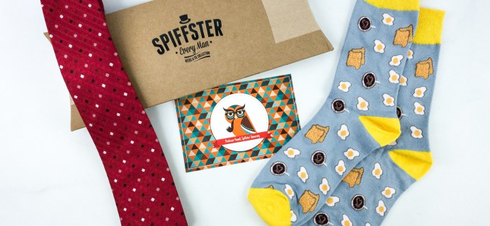 Spiffster Tie + Sock Subscription November 2019 Review & Coupon